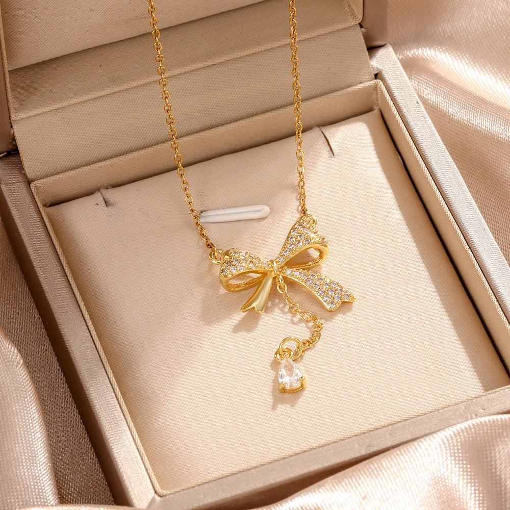 Necklace,stainless Steel,with Butterfly,Only Self-pickup Is Supported, And The Displayed Prices Are All Self-pickup Prices