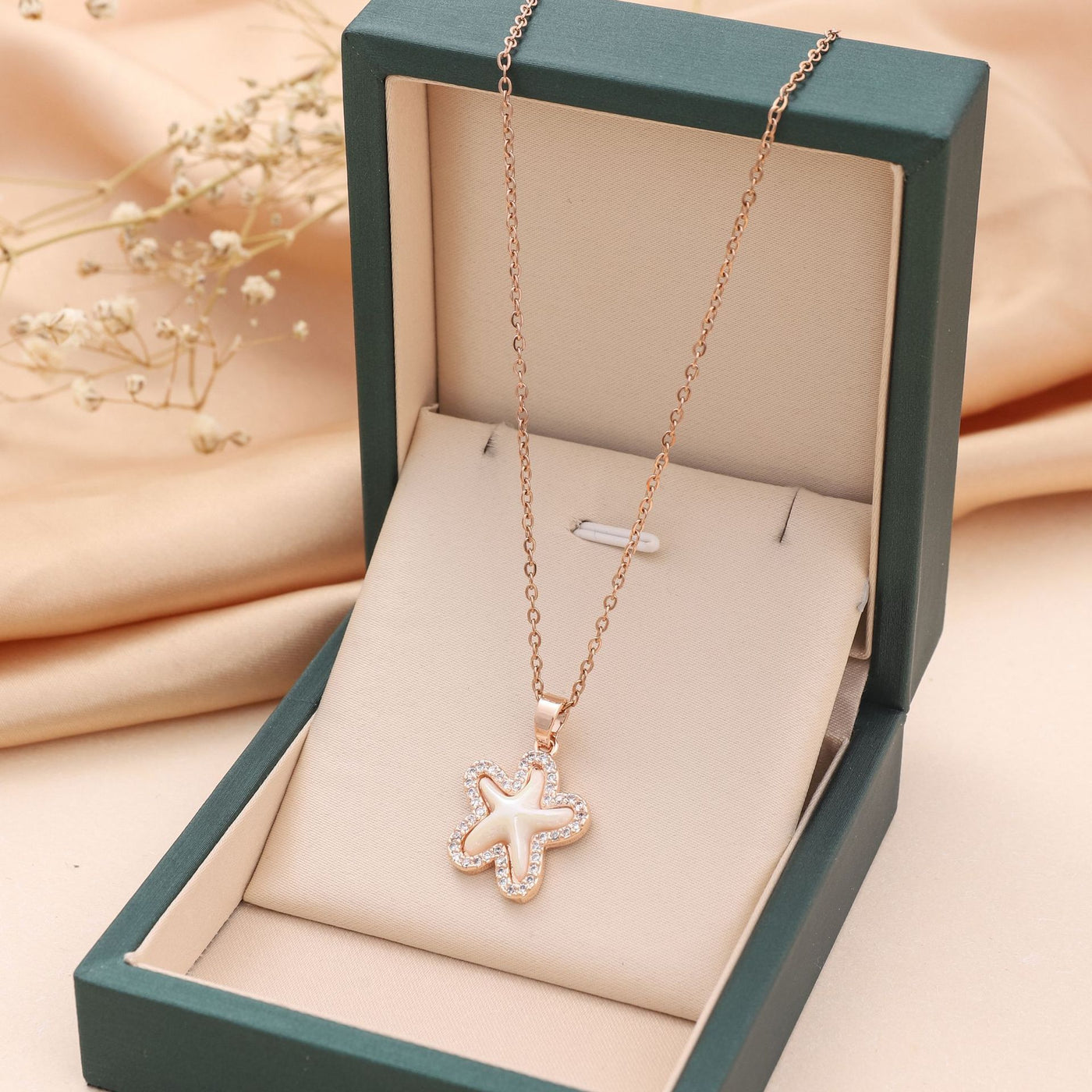 Necklace,stainless Steel,with Sea Star ,Only Self-pickup Is Supported, And The Displayed Prices Are All Self-pickup Prices