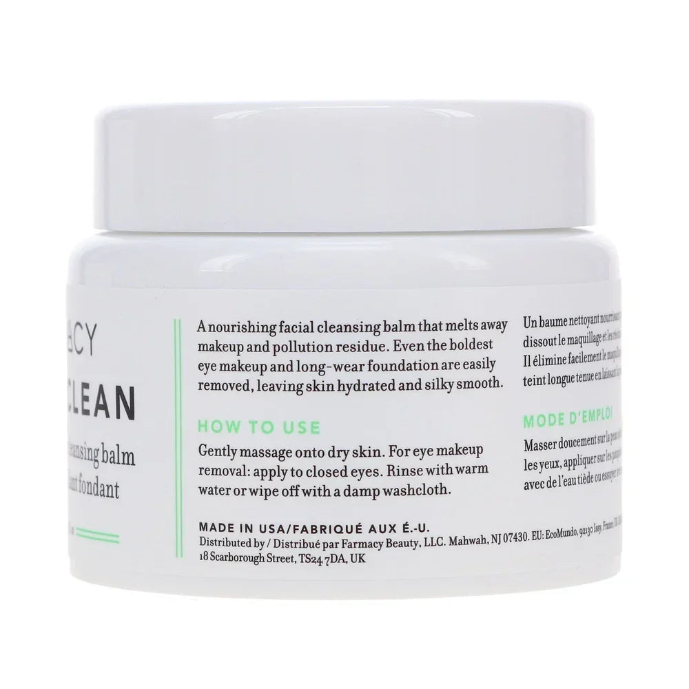 Farmacy Green Clean Makeup Meltaway Cleansing Balm | 3.4 oz
