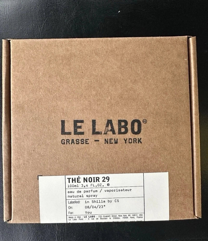 Le Labo Thé Noir 29 Eau de Parfum Unisex – 3.4 oz / 100 ml | New in Box & Sealed