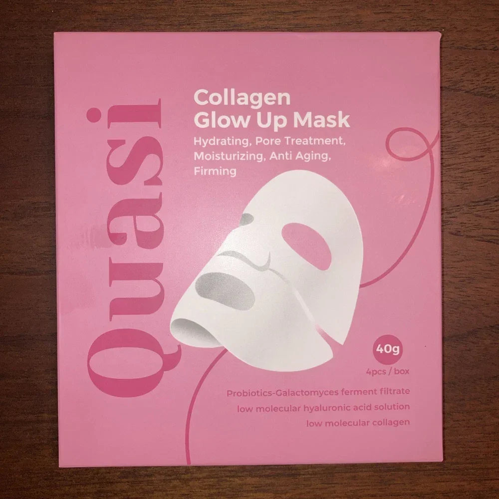 Quasi Collagen Glow Up Mask – Premium Anti-Aging Face Mask | 4 pcs / Box