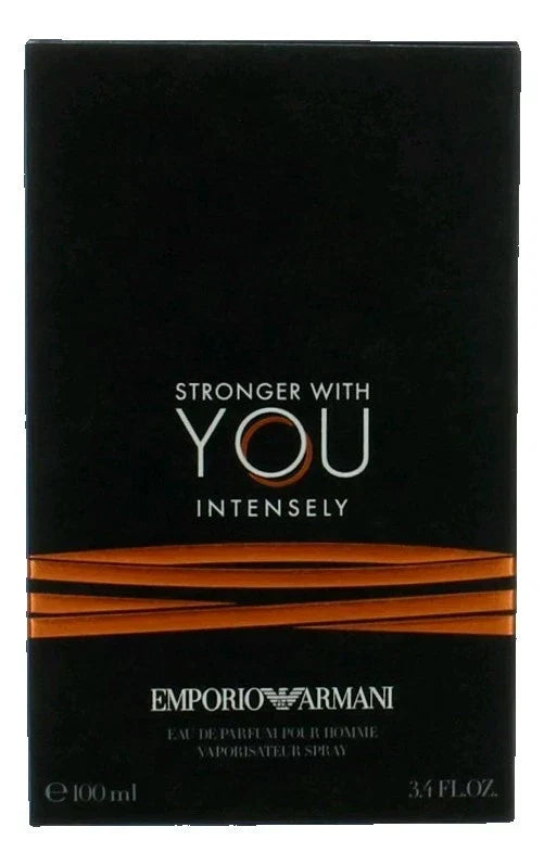 Emporio Armani Stronger With You Intensely – Men's Eau de Parfum 3.4 oz EDP Spray