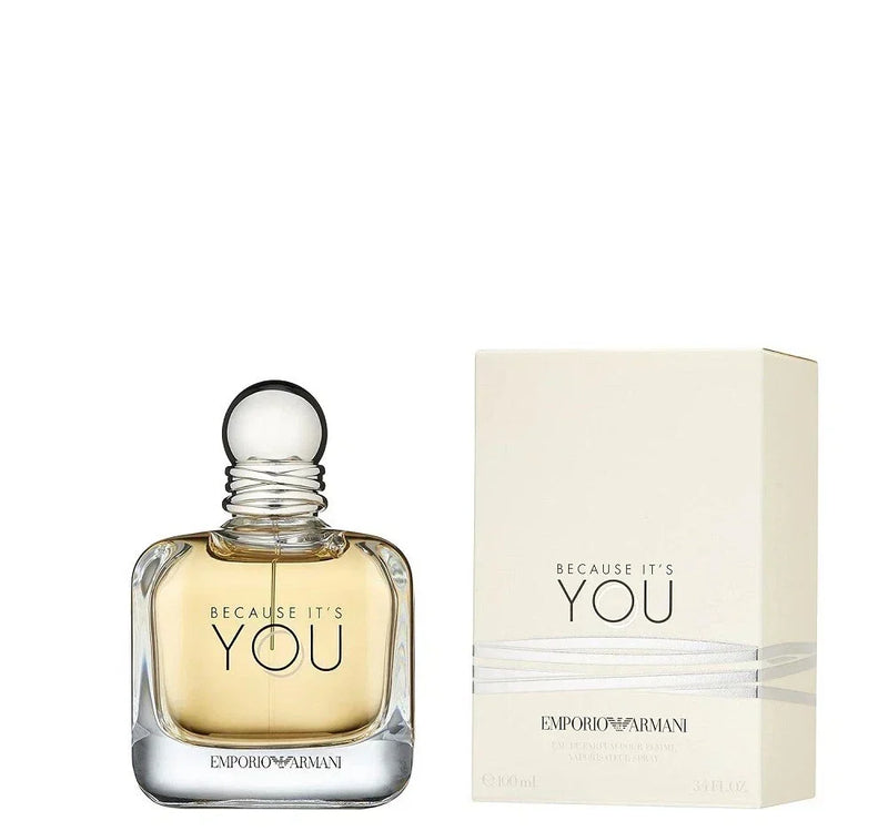 Emporio Armani Because It’s You – Women’s Eau de Parfum 3.4 oz EDP Spray