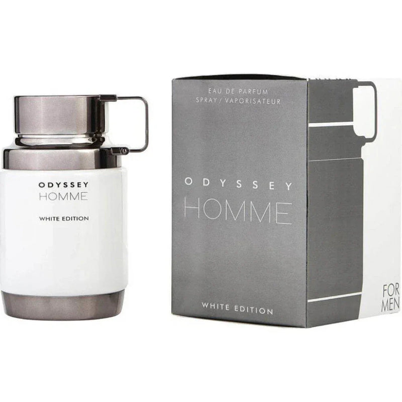 Armaf Odyssey Homme White Edition Eau de Parfum for Men – 3.4 oz / 100 ml | New in Box | Authentic