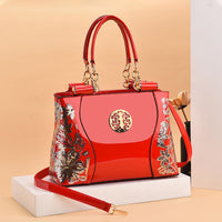 Elegant Patent Leather Handbags For Women