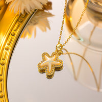 Necklace,stainless Steel,with Sea Star ,Only Self-pickup Is Supported, And The Displayed Prices Are All Self-pickup Prices