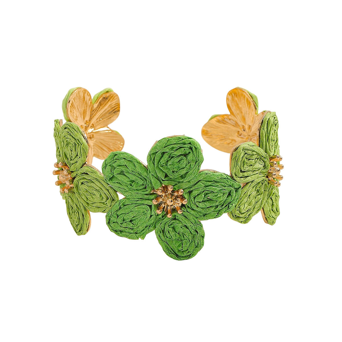 Raffia Retro Diamonds Fashion Design Alloy Bracelet