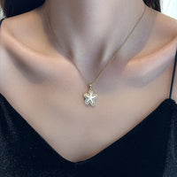 Necklace,stainless Steel,with Sea Star ,Only Self-pickup Is Supported, And The Displayed Prices Are All Self-pickup Prices