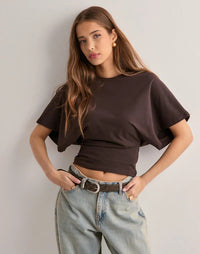 Summer Batwing Sleeve T-shirt