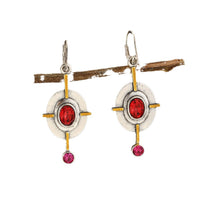 Retro Oval Earrings