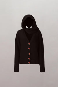 Nostalgia Hooded Cardigan