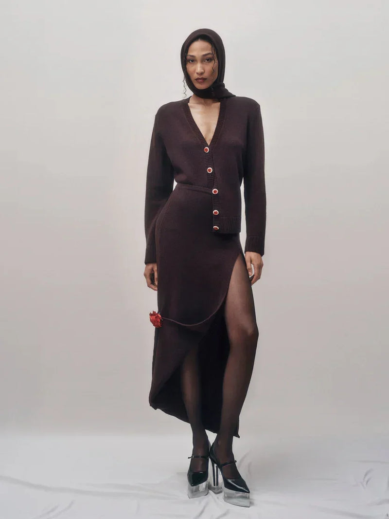 Nostalgia Hooded Cardigan