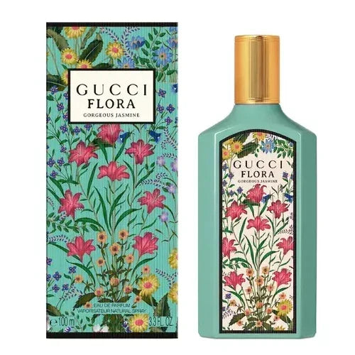 Gucci Flora Gorgeous Jasmine Eau de Parfum for Women – 3.3 oz / 100 ml | New in Box | Authentic
