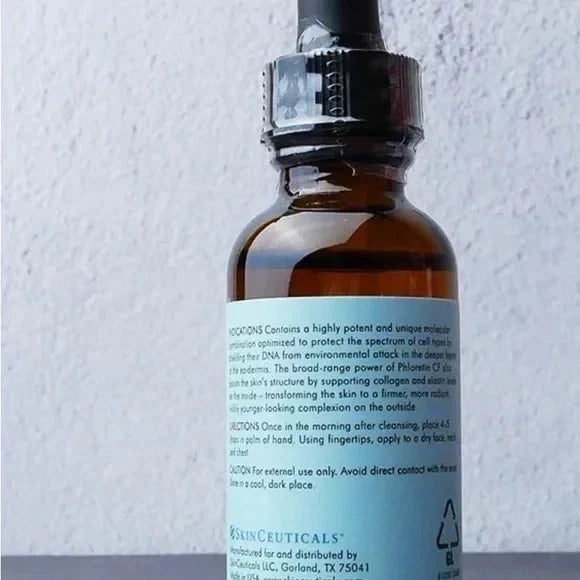 SkinCeuticals Phloretin CF – Vitamin C Antioxidant Face Serum | 1 fl oz / 30ml | Sealed