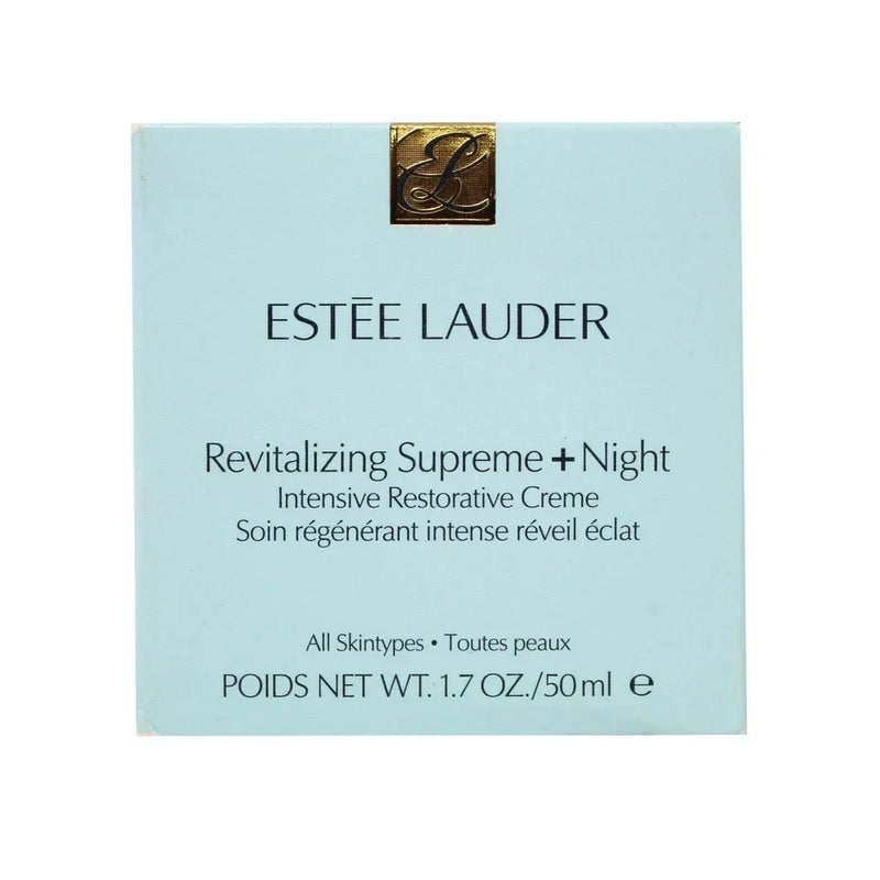 Estée Lauder Revitalizing Supreme+ Night Intensive Restorative Cream – Anti-Aging Night Cream | 1.7 oz / 50ml