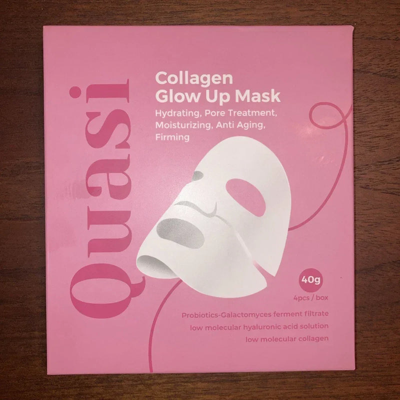 Quasi Collagen Glow Up Mask – Premium Anti-Aging Face Mask | 4 pcs / Box