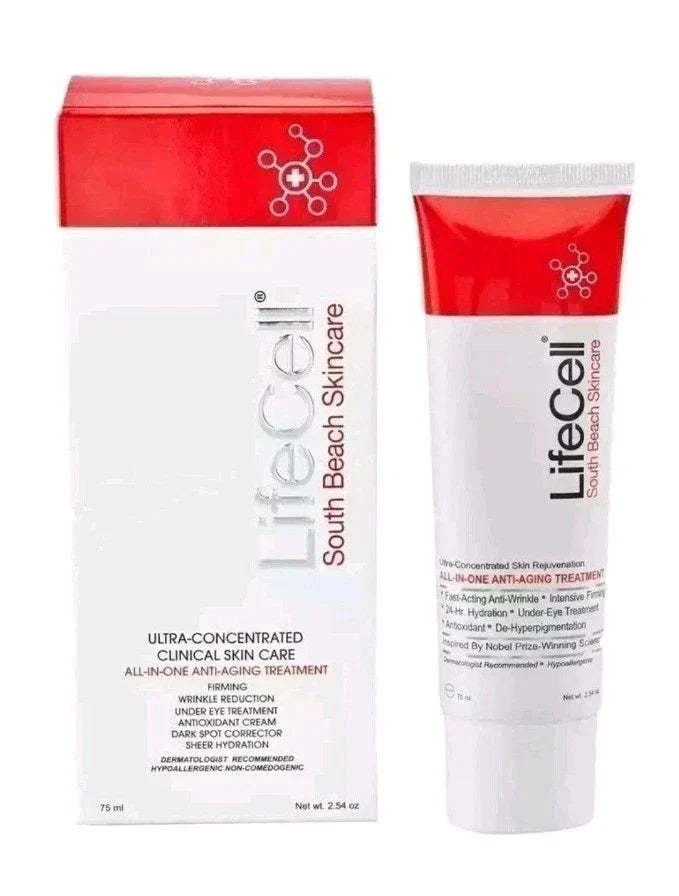 South Beach All-In-One Anti-Aging Treatment – Firming & Hydrating Face Care | 2.54 oz