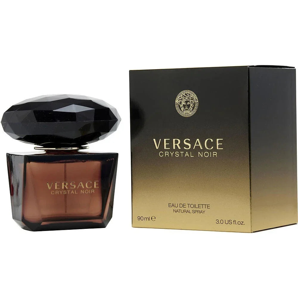 Versace Crystal Noir Eau de Toilette for Women – 3.0 oz / 90 ml