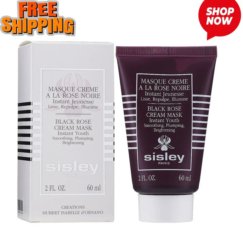 Sisley Paris Black Rose Cream Mask Instant Youth | 2 oz / 60ml | New Sealed
